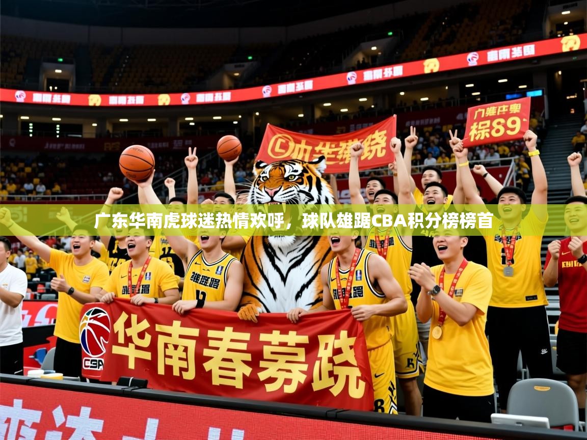 2025开云体育入口邀请码广东华南虎球迷热情欢呼,球队雄踞CBA积分榜榜首  第1张